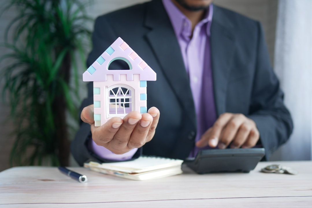 real estate agent working independently