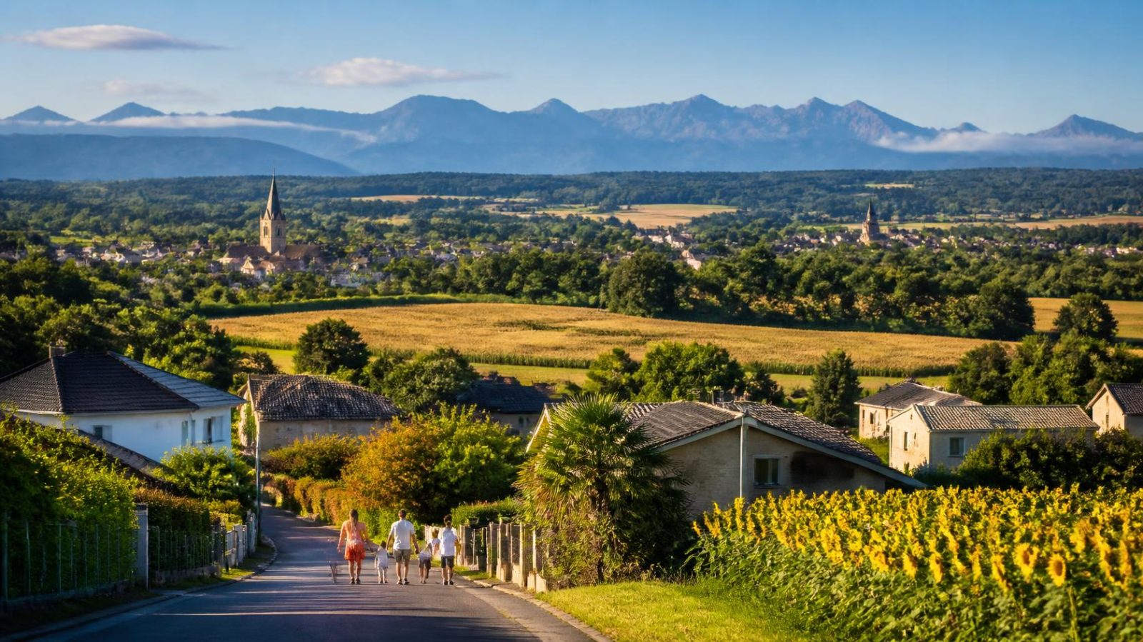 Vivre en Nord Béarn : beaucoup de familles choisissent ce territoire.