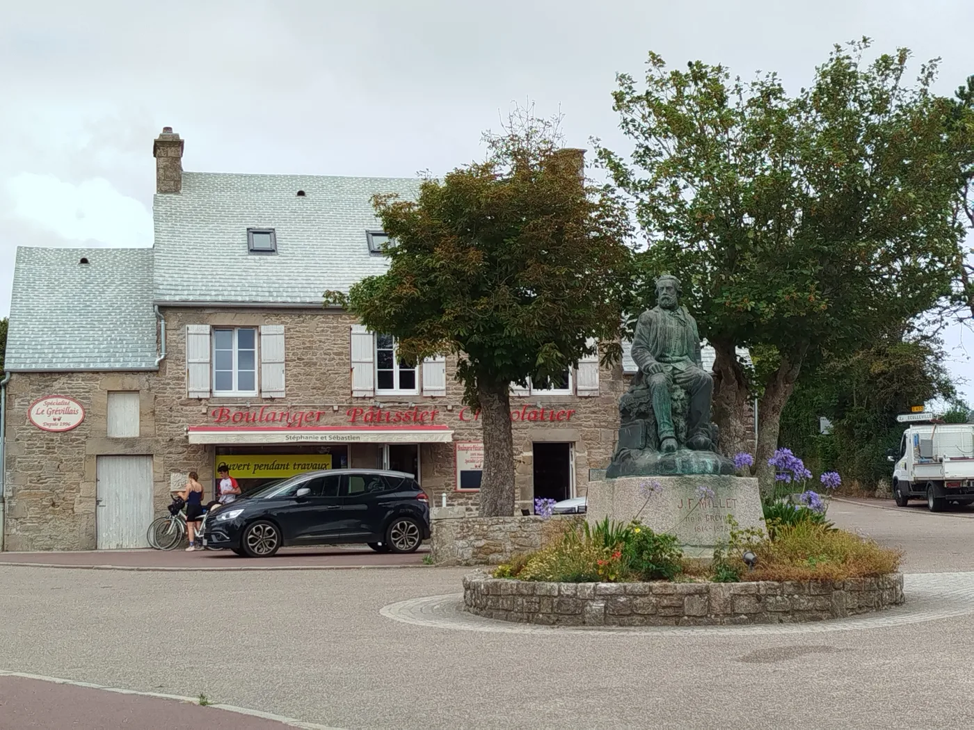 Paysage côtier de La Hague près de Cherbourg pour acheter une maison avec terrain