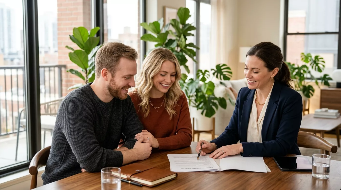 real estate agent buyer consultation